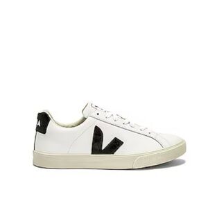 Veja White Sneakers with Black Details